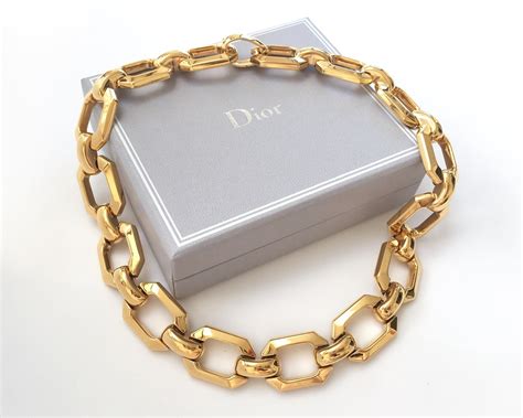 vintage christian dior choker necklace.